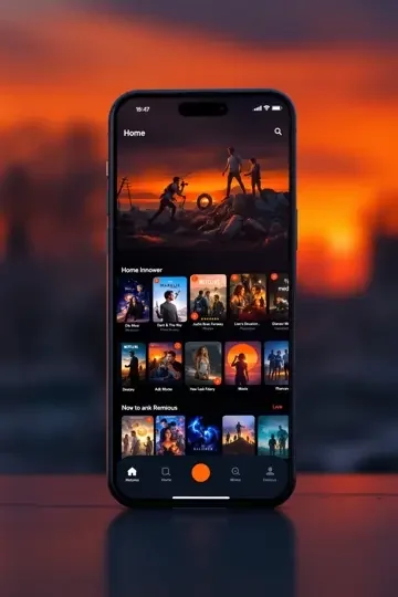 日韩在线观看 APP 手机界面